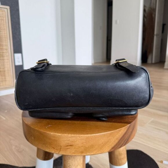 Gucci Bamboo Handle Black Leather Backpack main image 7